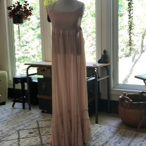 Backless Blush free people size medium dress.